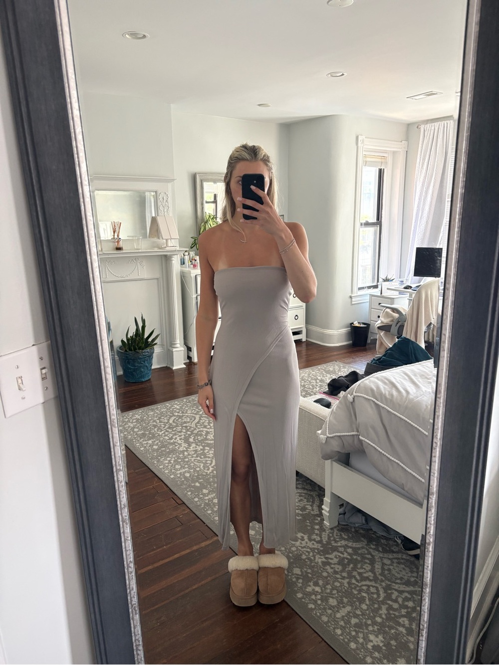 Kookai Strapless Maxi Dress